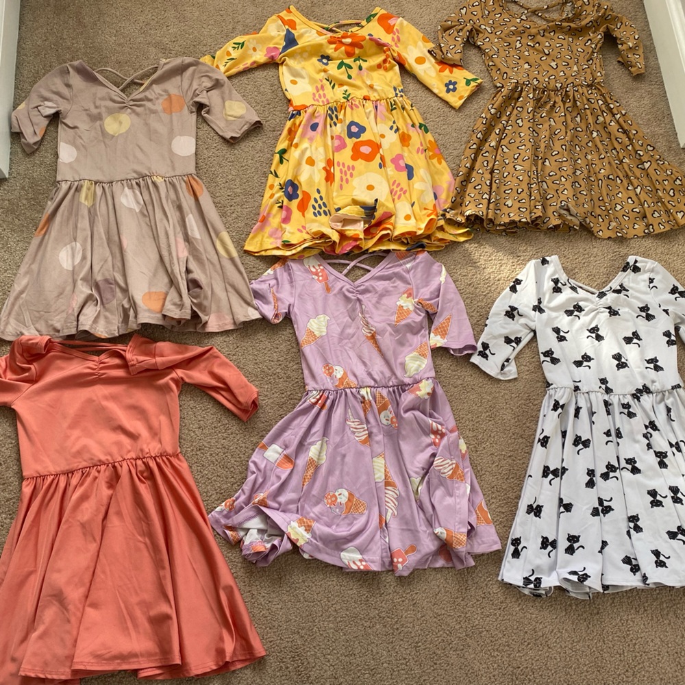 Dot dot smile 3/4 dresses
